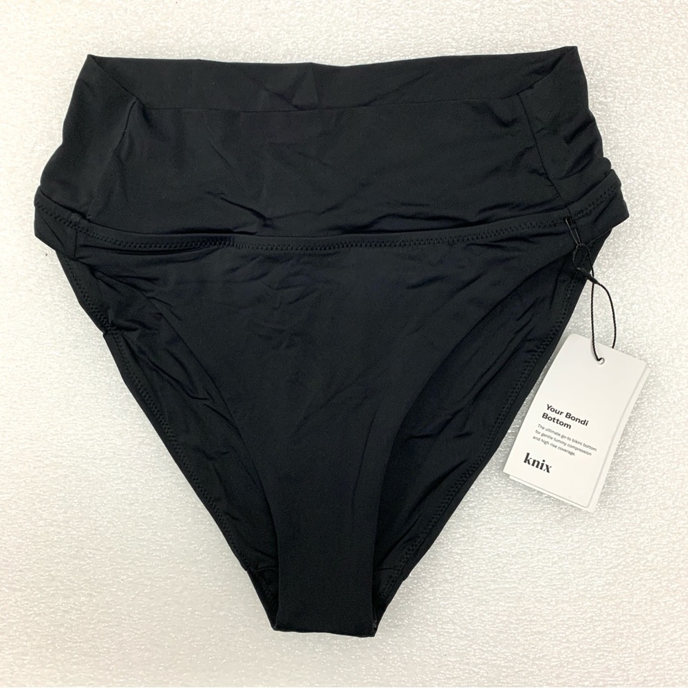Knix High Rise Swim Bottom - Black